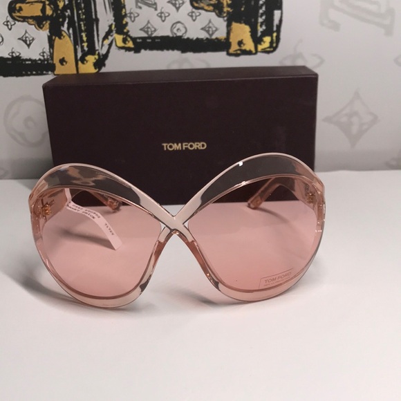 New Authentic Tom Ford Pink Sunglasses TF902 72y main image 4